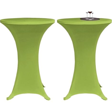 Nappe extensible, 2 pièces, 60 cm, verte