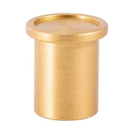 VIEFE pomo aluminio modelo round ø25 acabado laton oscuro , El pomo aluminio modelo Round está fabricado en aluminio y se instala en puertas o cajones