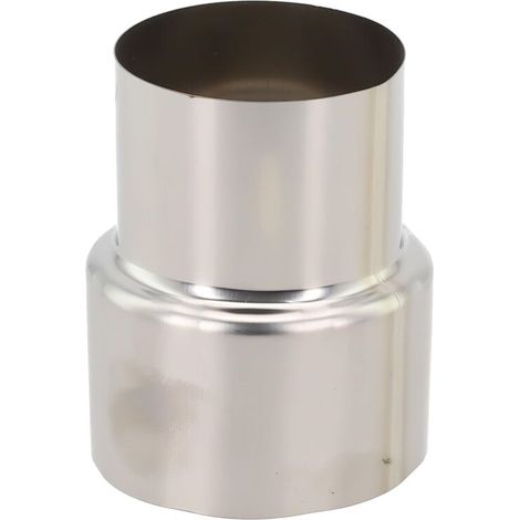 Réducteur de conduit de cheminée en acier inoxydable pour - Adaptateur de conduit de cheminée - Raccord de tuyau de conversion - Adaptateur de conduit de cheminée (Ø60 mm/Ø50 mm) (1/5)