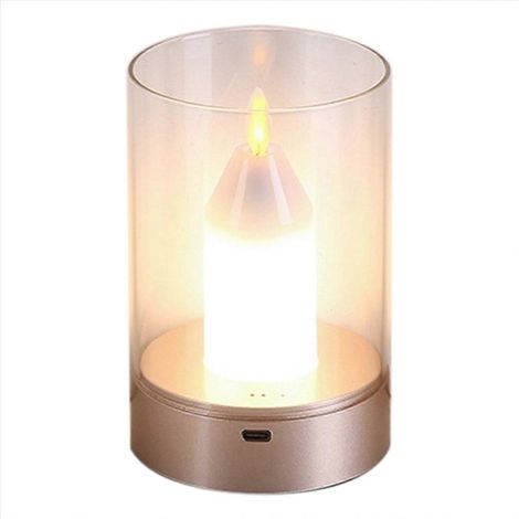 Veilleuse LED intelligente à lumière d'ambiance avec détecteur de mouvement et balayage manuel, chargement USB, décoration et interrupteur automatique. (1/5)