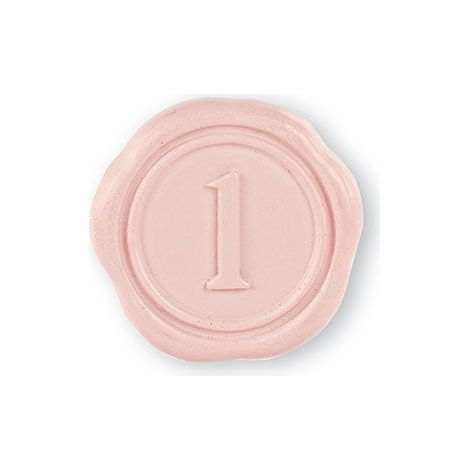 Cupido&Co. Ceralacca Rosa N 1 Adesivo 24 Pz
