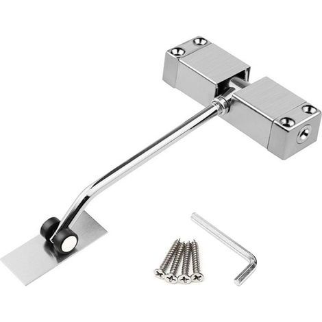 Adjustable Steel Door Closer, Simple Automatic Door Closer for Home and Hotel Doors Under 30KG (1/5)