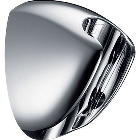 Hansgrohe – Support de douche mural pour flexible avec écrou conique – Finition chromée brillante – Installation rapide – Compatible tous flexibles – Métal