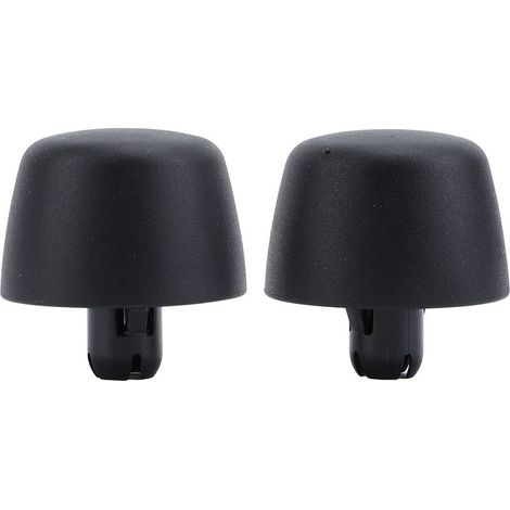 Pair of black rubber car hood bumper stops, easy installation, hood cushion 55395650AD for Wrangler JK One 2007 to 2018 (1/5)