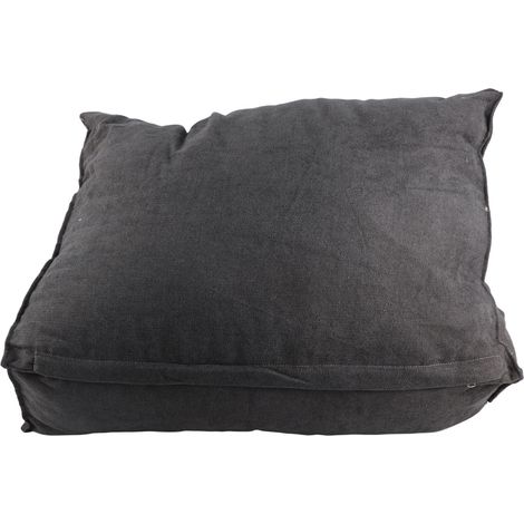 Coussin de lit triangulaire pour tête de lit, dossier moelleux lombaire, coussin de canapé et de rebord de fenêtre lavable, gris clair 60x22x50 cm (1/3)