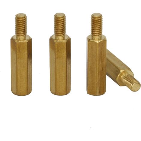Entretoise hexagonale mâle-femelle M3 8/9/10, filetage 3 mm, 4 (1/4)