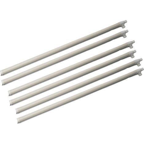 6 x XL Windbreak Tension Rods - Adjustable Straighten Stretch Bar (1/5)
