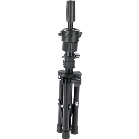 hairdressing training head holder salon model mannequin head tripod stand black