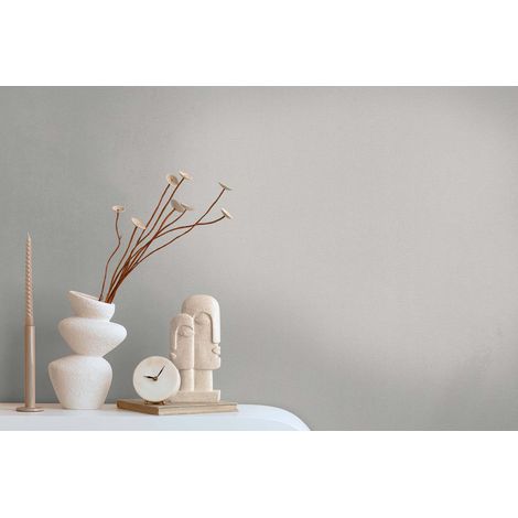 Papier peint Uni Gris Pure Elegance A.S. Création (1/4)