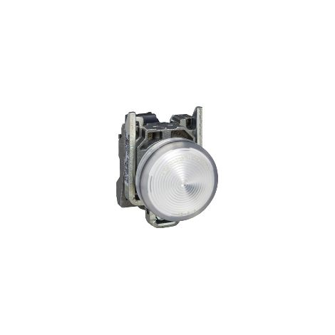 Harmony XB4 - voyant lumineux BA9s - Ø22 - blanc - direct 250V max - vis étrier (1/2)