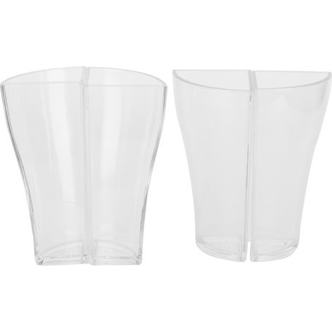 Verre à Bière Acrylique Transparent 4 en 1 pour Bar Fête Cadeau