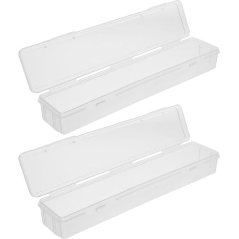 Organizer Box mit transparentem Deckel 2 große