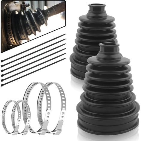Universal repair kit for inner and outer CV joint dust boots of car half-shafts, without disassembly, disassembly tools, spreader and cage protection kit. (1/4)