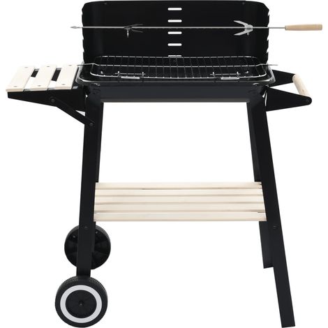 INLIFE Barbecue au charbon de bois avec roulettes (1/5)