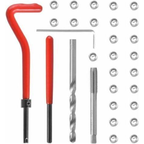 Kit de réparation de filetage M6 Helicoil (30 pièces) (1/5)