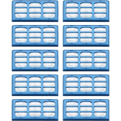 Filtre Fontaine Eau Chat, Cartouches de Filtre Compatibles avec Cat Mate & Dog Mate Source Filtre Purification d'eau pour Animaux de Compagnie par (Lot de 10) (1/5)