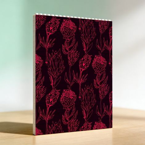 Cadre pour amoureux DIY en blocs de construction, cadeau pour couples adultes (1/5)