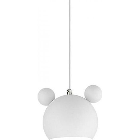 Suspension Sofirn Nordic en forme de souris, lampe suspendue pour table à manger ou chambre d'enfant - Blanche (1/5)