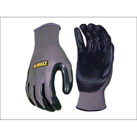 DeWalt Nitrile Nylon Glove DPG66L (1/2)