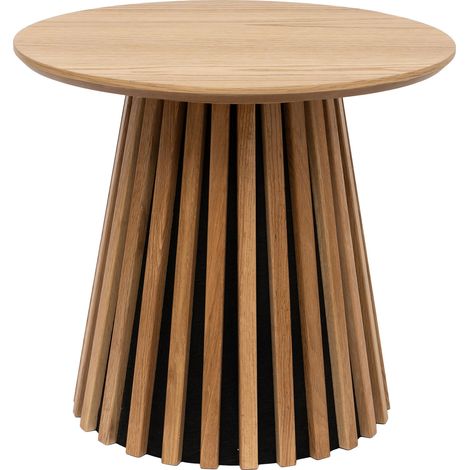 Osaka table basse table d’angle placage chêne. (1/4)