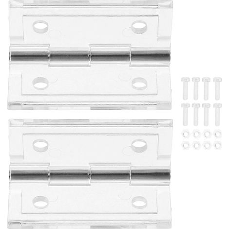 [RM]Klara Acryl-Scharniere für Schubladen und Möbel (2 Stück enthalten) (1/5)
