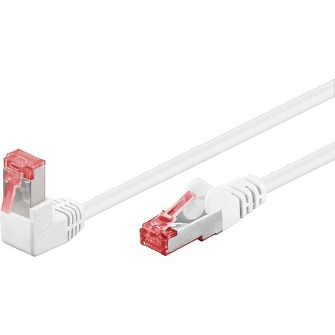 Goobay 51553 cable de red Blanco 5 m Cat6 SF/UTP (S-FTP)
