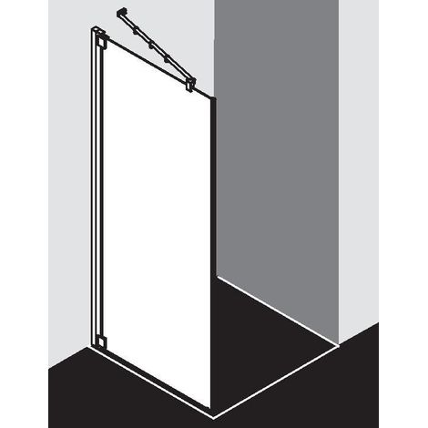 Kermi Seitenwand Raya TOR 0750x 2000 BV: 720-750 SIMG ESG klar