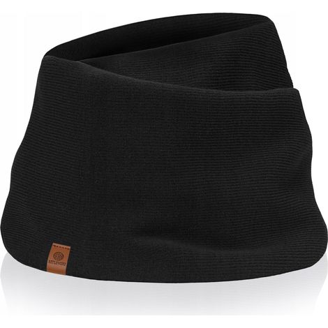 Bufanda de invierno negra para hombre BKM-BK-01 (1/5)