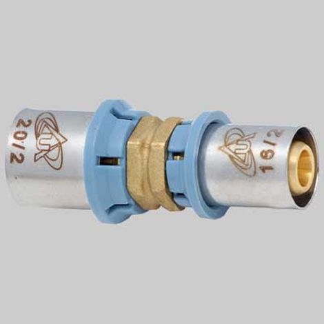 RACCORDO DIRITTO DOPPIO RIDOTTO DELT ALL - 63 x 50