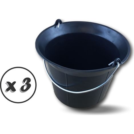 Seau maçon Odogom 10L - Lot de 3 - Seau 11 litres (1/5)