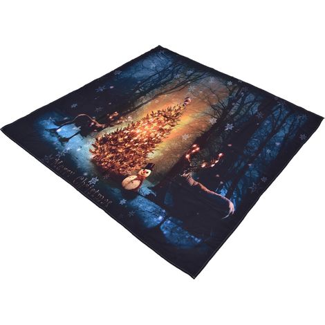 Weihnachts-Elch-Wandteppich, Wandbehang, Schlafzimmerdekoration, Wandteppich für Wohnzimmer, 200 x 150 cm / 78,7 x 59,1 Zoll (1/5)