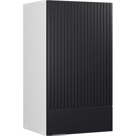 Pensile da cucina Fame-Line, Nero rigato, 40 cm, Vicco
