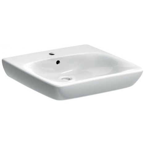 Lavabo Geberit Renova Comfort adapté PMR 55x55cm Blc - GEBERIT 258555000