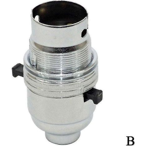 Presa con interruttore di ottone lampadina B22 baionetta I2q5 (1/5)