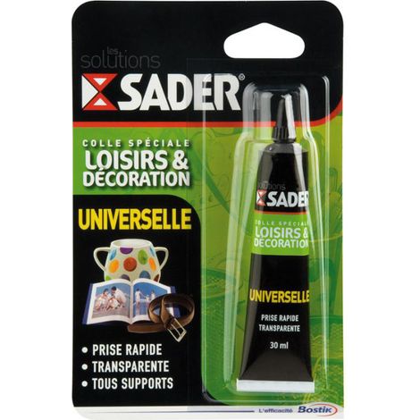 SADER - Colle universelle solvantée 30ml (1/5)
