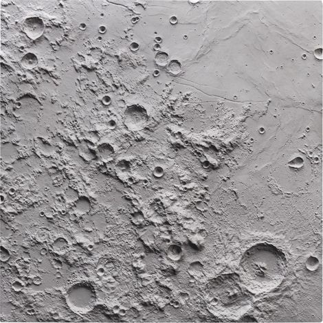 Piastra spaziale: Apollo 11 - 20x20 cm (1/5)