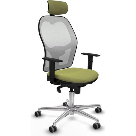 Piqueras y Crespo Chaise Ergonomique Vert Olive Bureau (1/3)