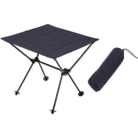 Table pliante en alliage d'aluminium et tissu Oxford, table de pique-nique portable d'extérieur (1/5)