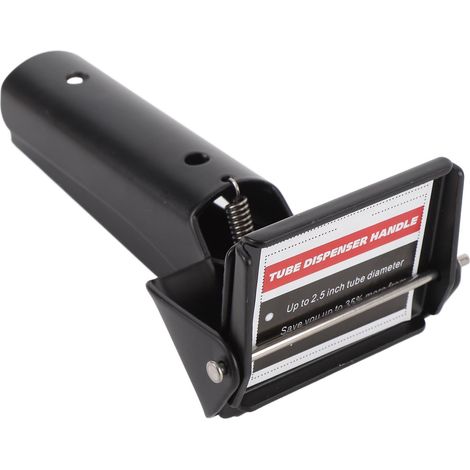 GARRYFIZH Outil de presse-tube RTV efficace et facile à contrôler, distributeur d'extrusion de silicone de taille industrielle de 2,5 pouces, noir