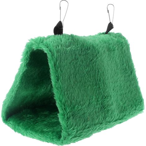 Nid douillet et confortable pour petits perroquets et calopsittes, idéal pour l'hiver.
