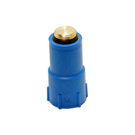 Bouchon de construction 1/2" et vanne F+E, insert MS