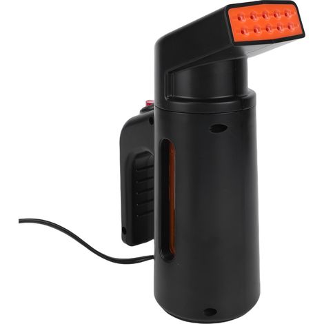 Fer à repasser vapeur portable 700 W pour vêtements, défroisseur de tissus, réservoir d'eau de 150 ml, chauffe rapide, prise UE 220 V, noir (1/5)