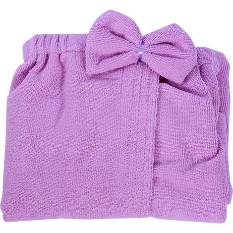 Peignoir De Bain En Microfibre Pour Femme - Séchage Rapide Avec Fermeture Velours - Pour Spa Et Douche - 1 Pièce (1/5)
