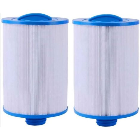 Cartouche filtrante Jacuzzi en deux parties pour spas, Unicel 6CH-940, Pleatco PWW50P3, pré-écumeur Waterway et Filbur FC-0359 (1/4)