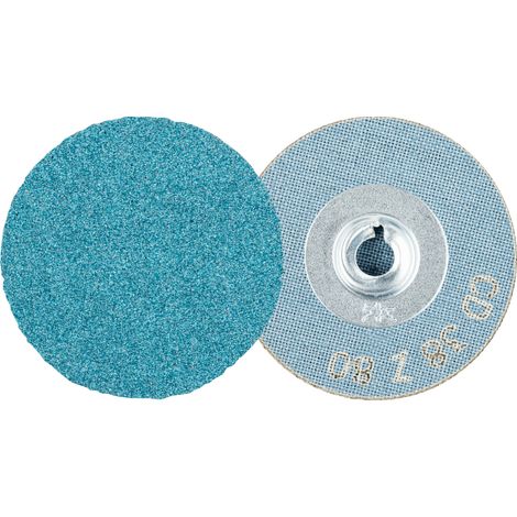 PFERD TOOLS COMBIDISC Zirkon Schleifblatt CD Ø 38 mm Z80 für gehärteten Stahl 100 Stk
