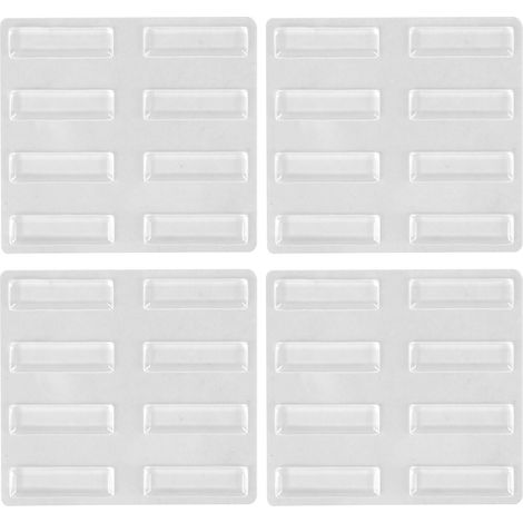 5 Pieces Transparent Protection Protective Furniture Adhesive Silicone