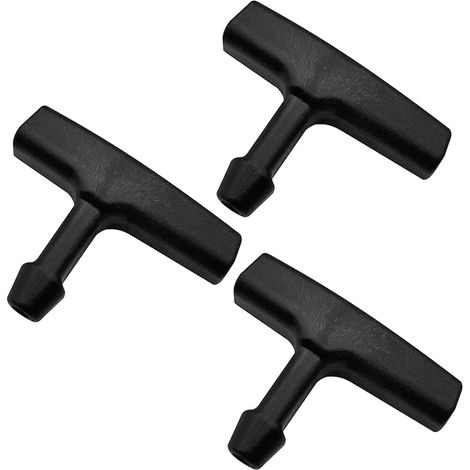 Lot de 3 poignées de démarrage de rechange pour moteur à essence Husqvarna Craftsman Poulan – Lot de 3 poignées de démarrage pour tronçonneuses, tondeuses à gazon, tondeuses et générateurs (1/4)