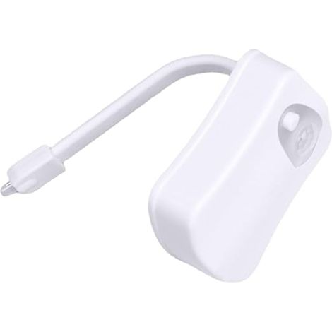Luz nocturna LED para inodoro con sensor de movimiento: iluminación automática con 16 colores LED cambiantes para la taza del inodoro  Resistente al agua, detección inteligente: ideal para el baño, la