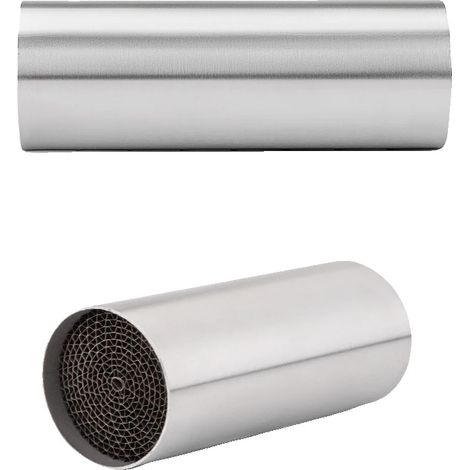 Kit de tubo de escape para motocicleta, acero inoxidable, ajuste universal, colector en D, TIPO A (1/2)