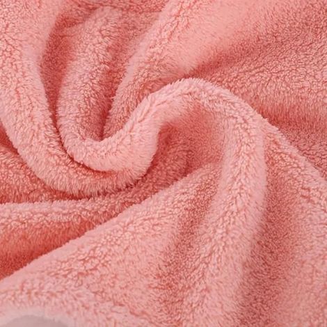 Lot de 3 serviettes en fibre pour cheveux – Séchage rapide et super absorbantes pour femmes (marron, violet, vert) (1/4)